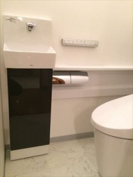 スタイリッシュで使いやすいトイレに